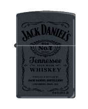 Zippo Jack Daniel's Black in Black